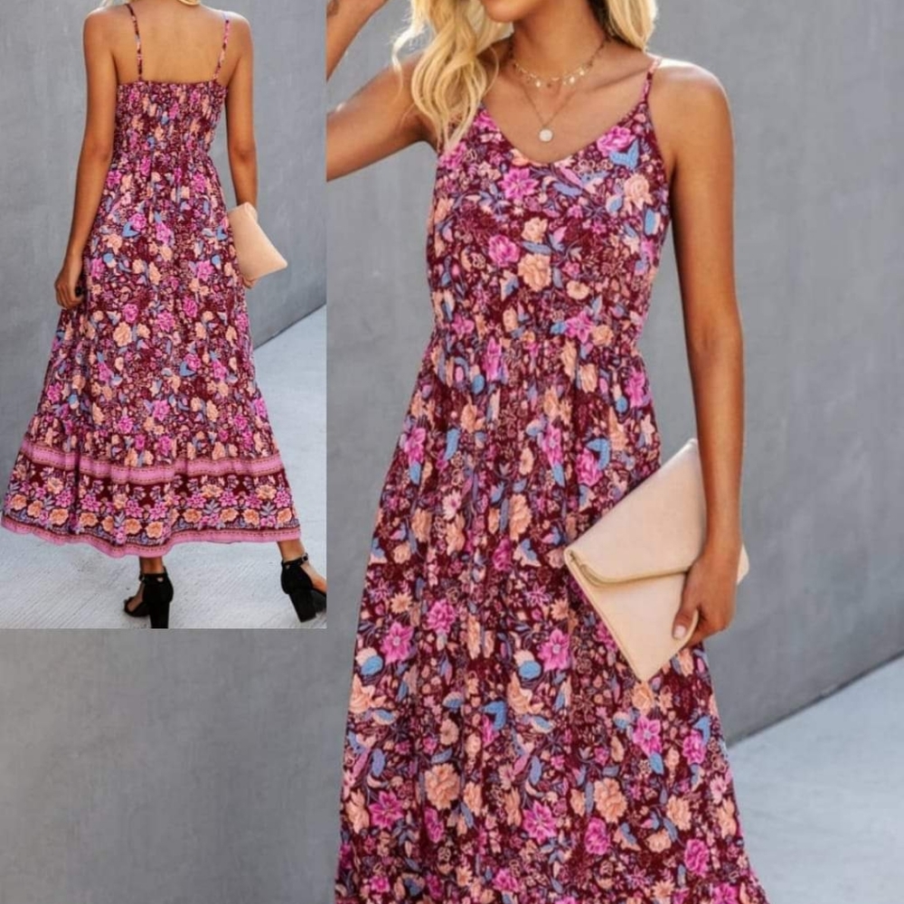 Boho maxi dress